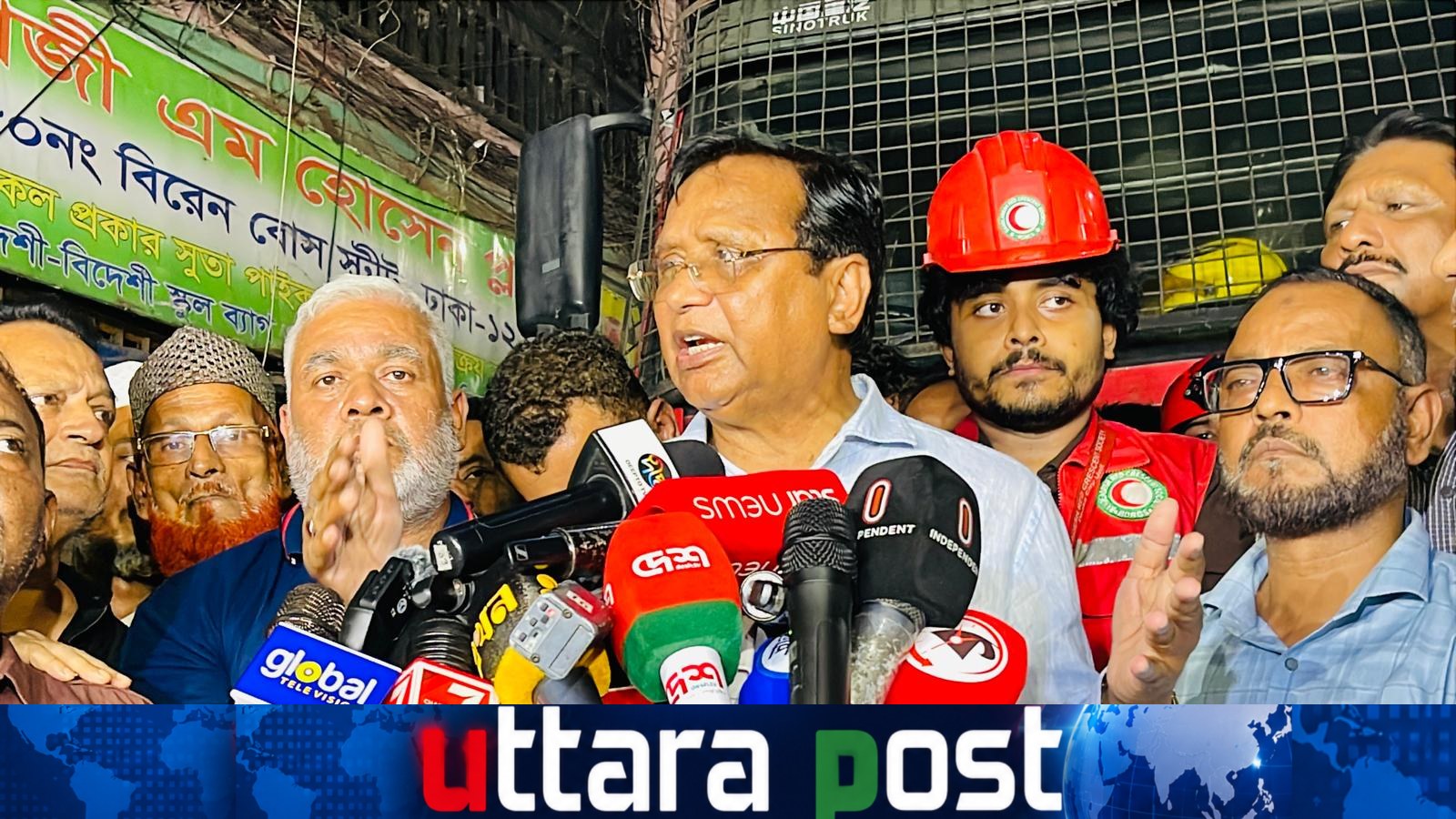 চকবাজারে অগ্নিকাণ্ড: অগ্নিনির্বাপণ ব্যবস্থা জোরদারের আহ্বান ডিএসসিসি প্রশাসকের