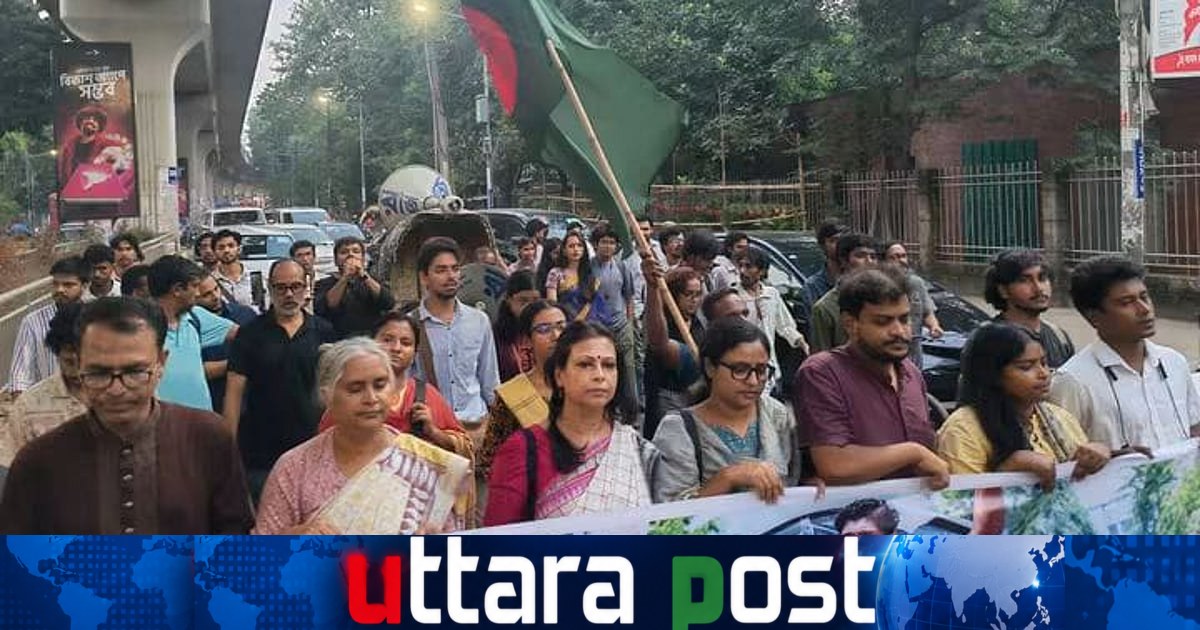 দিল্লির আন্দোলনকারীদের ওপর দমন-পীড়নের প্রতিবাদে শাহবাগে সংহতি