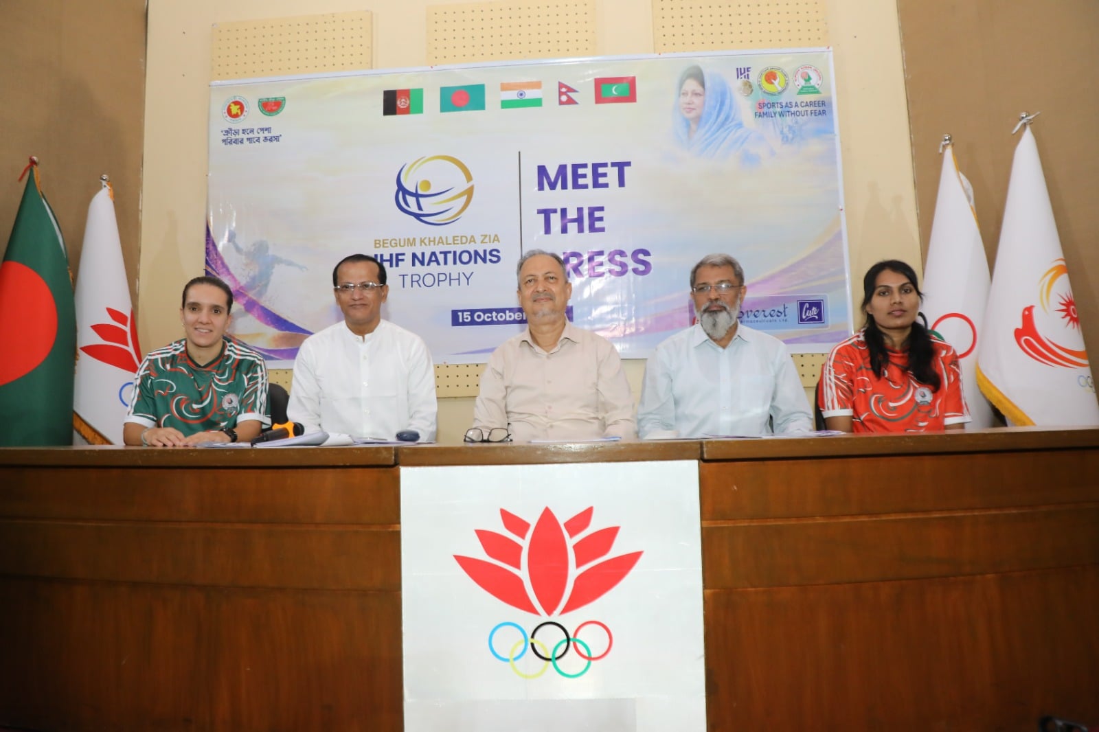 বেগম খালেদা জিয়া নেশনস ট্রফি হ্যান্ডবলে ফাইনালের লক্ষ্যে বাংলাদেশ