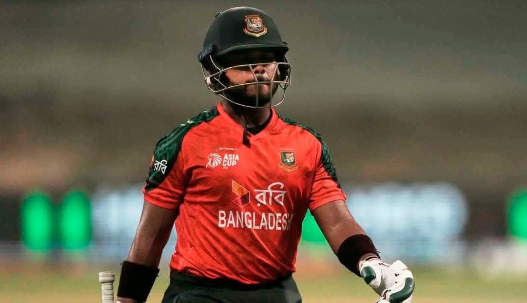 চোটের কারণে ত্রিদেশীয় সিরিজ থেকে ছিটকে গেলেন লিটন দাস